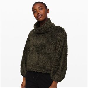 NWT Lululemon Warm Restore Sherpa Pullover